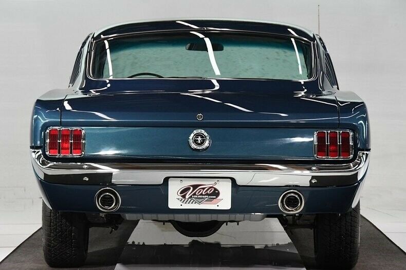 1965 Blue Ford Mustang Fastback