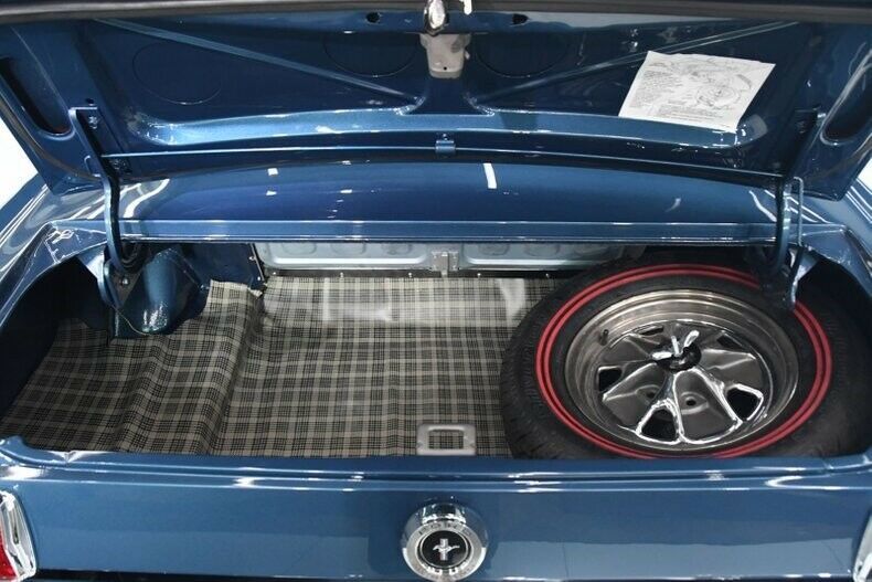 1965 Blue Ford Mustang Fastback