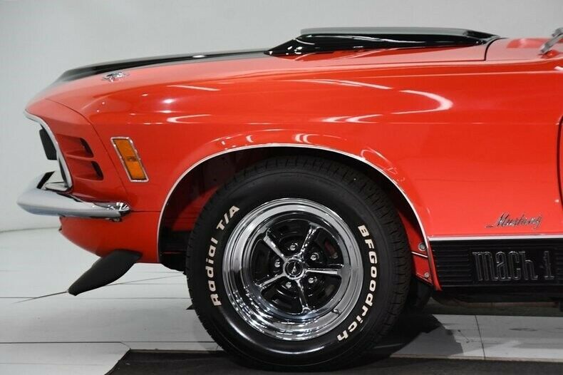 1970 Calypso Coral Ford Mustang Fastback