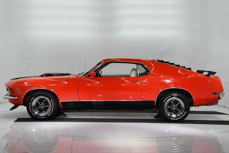 1970 Calypso Coral Ford Mustang Fastback