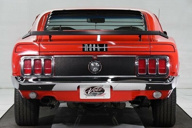 1970 Calypso Coral Ford Mustang Fastback