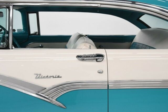 1956 Blue Ford Fairlane Hardtop