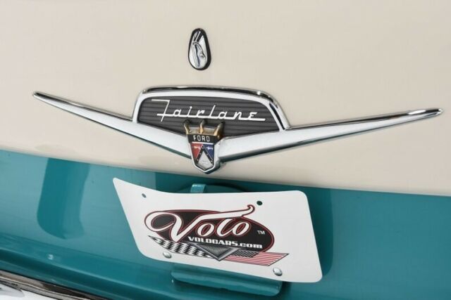 1956 Blue Ford Fairlane Hardtop