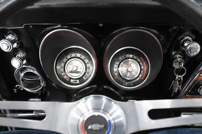 1968 Black Chevrolet Camaro Convertible