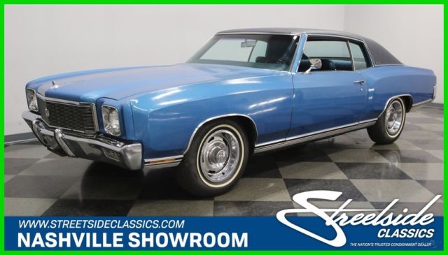 1971 Blue Chevrolet Monte Carlo