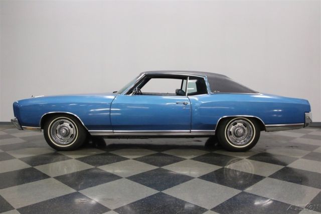 1971 Blue Chevrolet Monte Carlo