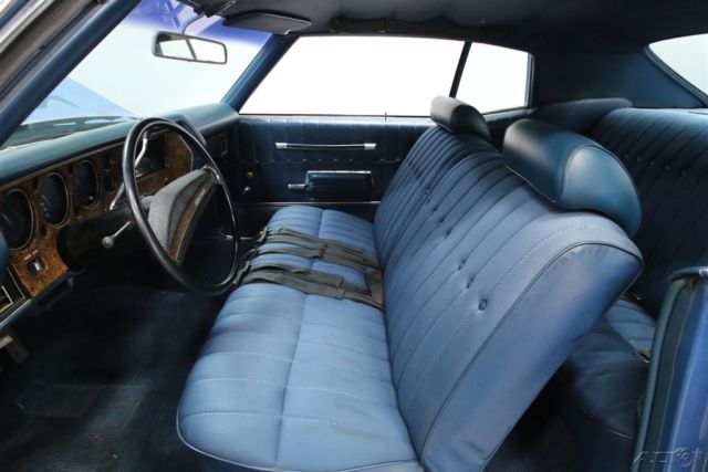 1971 Blue Chevrolet Monte Carlo