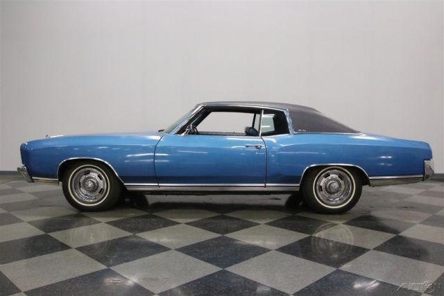 1971 Blue Chevrolet Monte Carlo