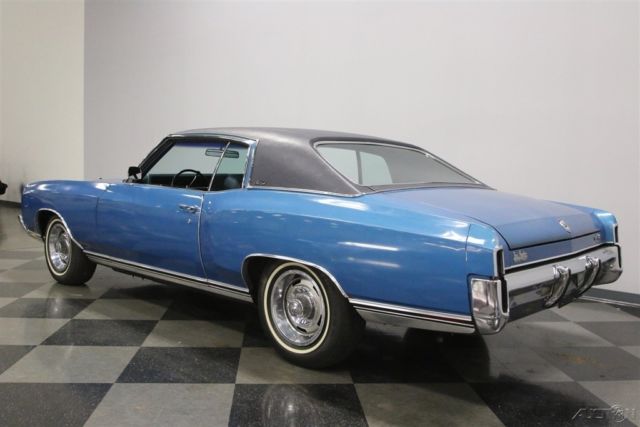 1971 Blue Chevrolet Monte Carlo