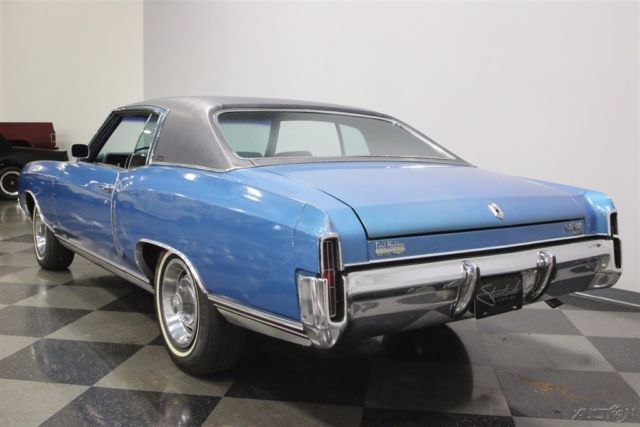 1971 Blue Chevrolet Monte Carlo