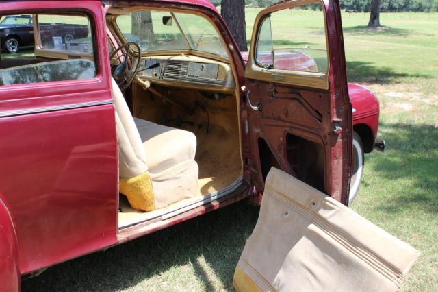 1940 Maroon Dodge Other Sedan