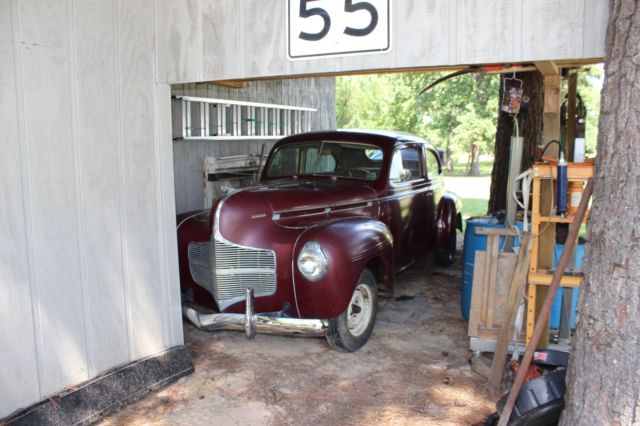 1940 Maroon Dodge Other Sedan