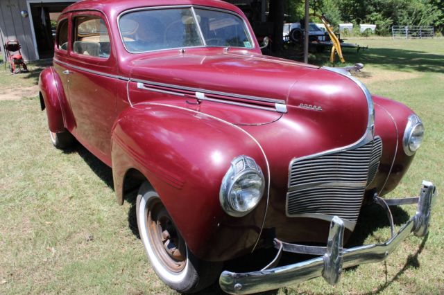 1940 Maroon Dodge Other Sedan