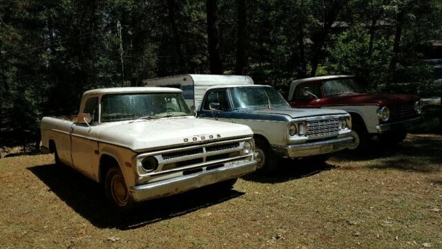 1965 White Dodge Other Standard Cab Pickup