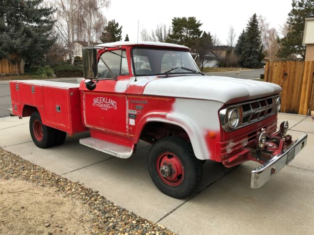 1968 RED Dodge Other Pickups Standard Cab Pickup