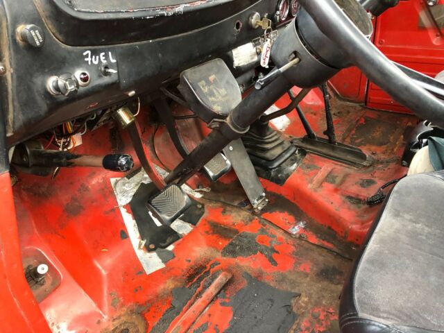 1968 RED Dodge Other Pickups Standard Cab Pickup