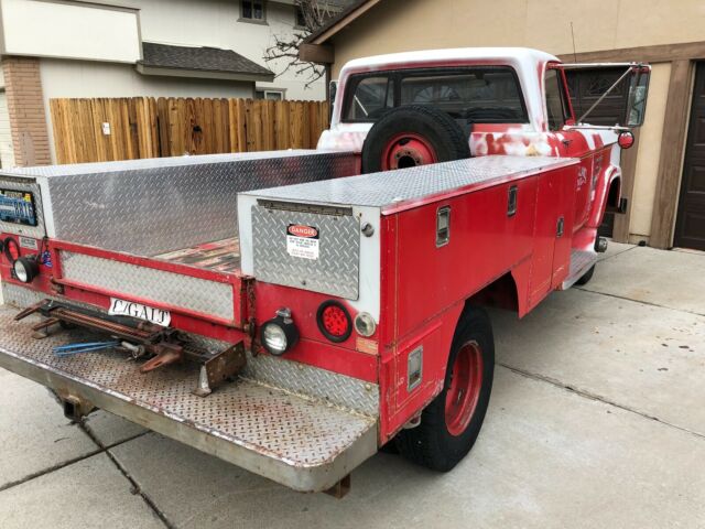 1968 RED Dodge Other Pickups Standard Cab Pickup