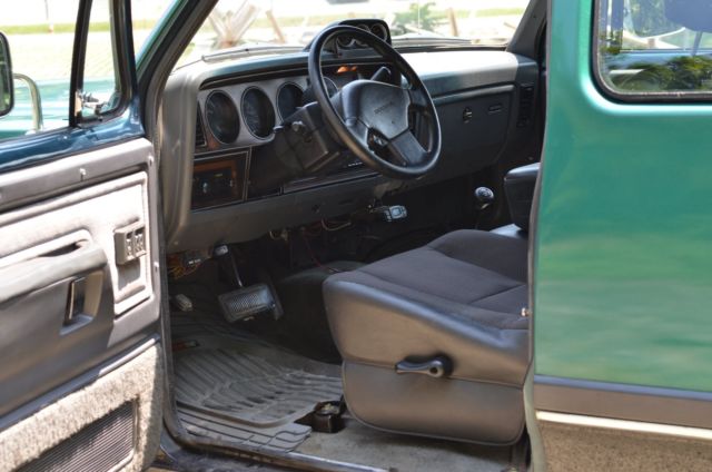 1993 Green Dodge Ram 2500 Crew Cab Pickup
