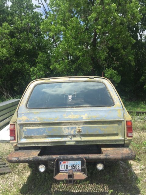 1972 Black Dodge Other Coupe