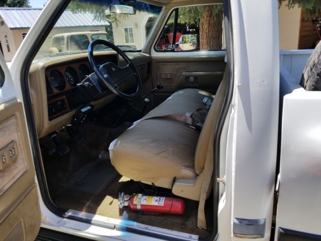 1991 White Dodge Other Pickups Cab & Chassis