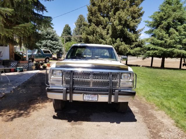1991 White Dodge Other Pickups Cab & Chassis