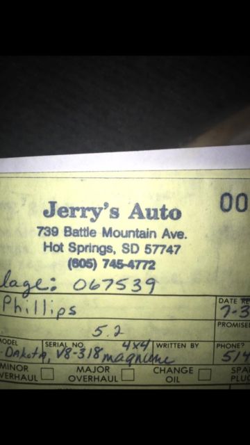 1992 Gray Dodge Dakota