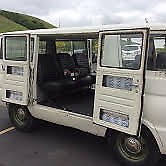 1965 White Dodge A-100 window van