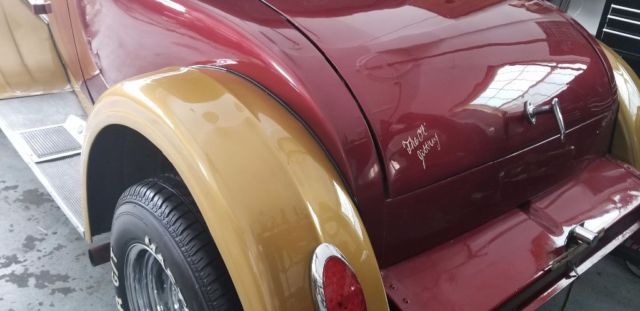 1928 Burgundy Dodge Other Coupe