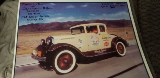 1928 Burgundy Dodge Other Coupe