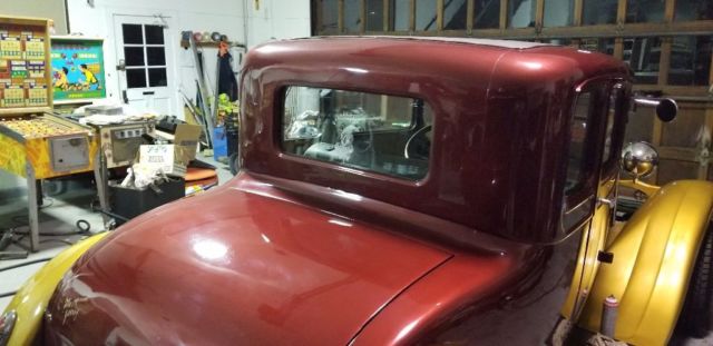 1928 Burgundy Dodge Other Coupe