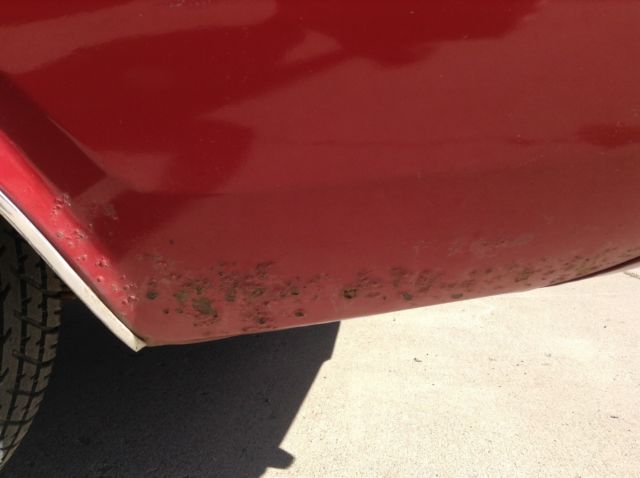 1970 Red Dodge Challenger Coupe