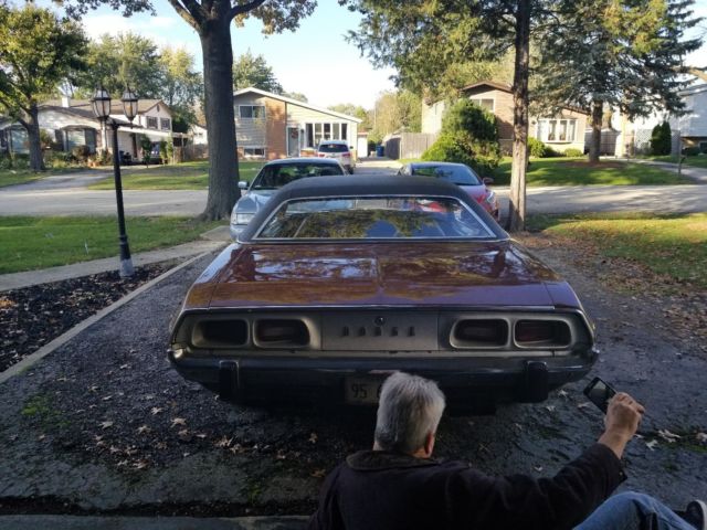 1973 Bronze Dodge Challenger Coupe