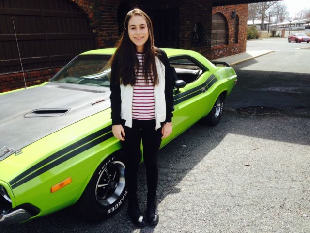 1973 Green Dodge Challenger Coupe