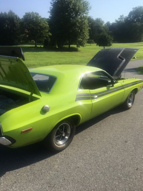 1973 Green Dodge Challenger Coupe