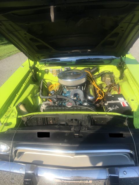 1973 Green Dodge Challenger Coupe