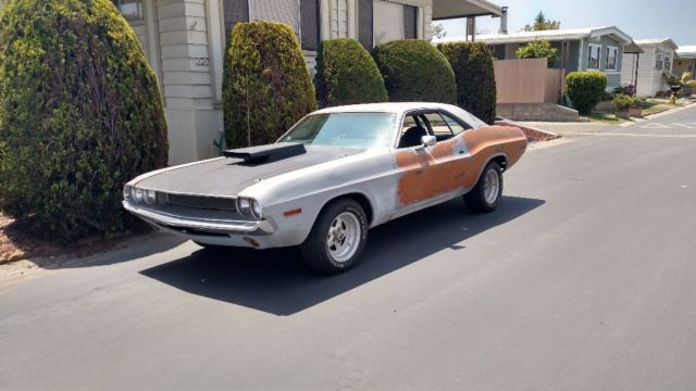 1970 Orange Dodge Challenger Coupe