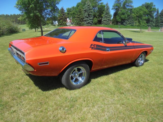 1971 Orange Dodge Challenger Coupe