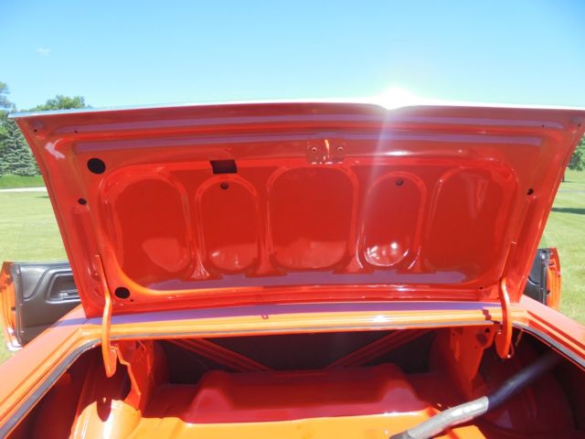 1971 Orange Dodge Challenger Coupe