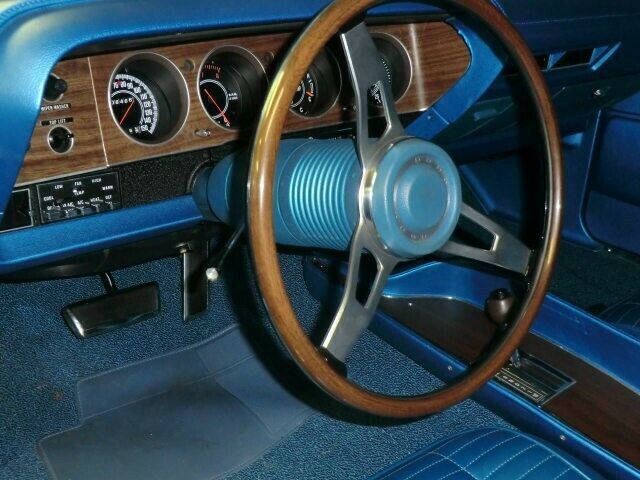 1970 Blue Dodge Challenger Convertible