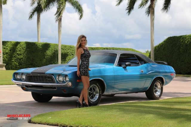 1974 Blue Dodge Challenger Coupe