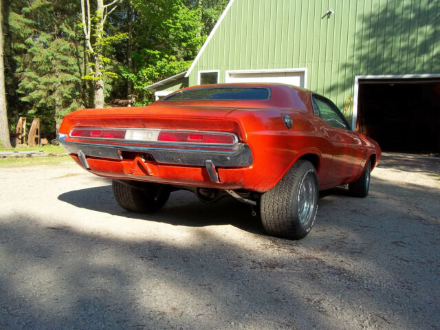 1970 Orange Dodge Challenger