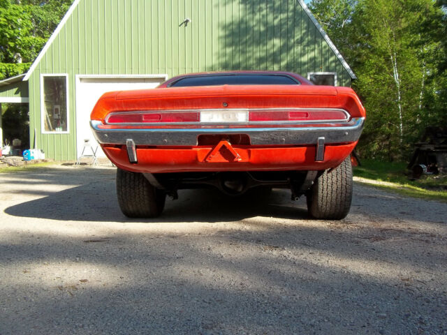 1970 Orange Dodge Challenger