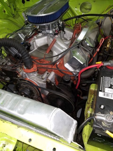 1973 Green Dodge Challenger Coupe