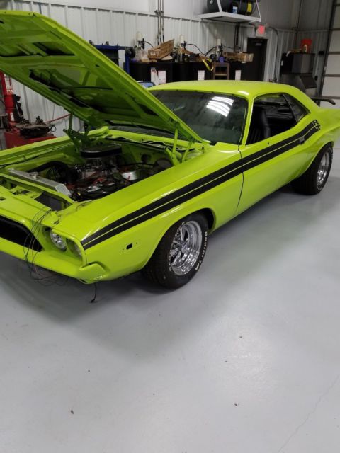 1973 Green Dodge Challenger Coupe