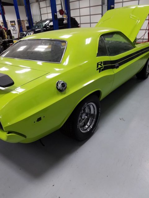 1973 Green Dodge Challenger Coupe