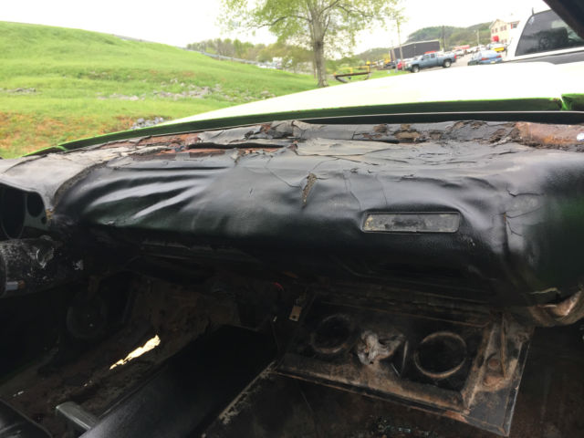 1973 Green Dodge Challenger Coupe