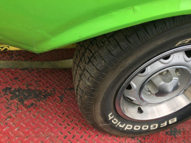 1973 Green Dodge Challenger Coupe