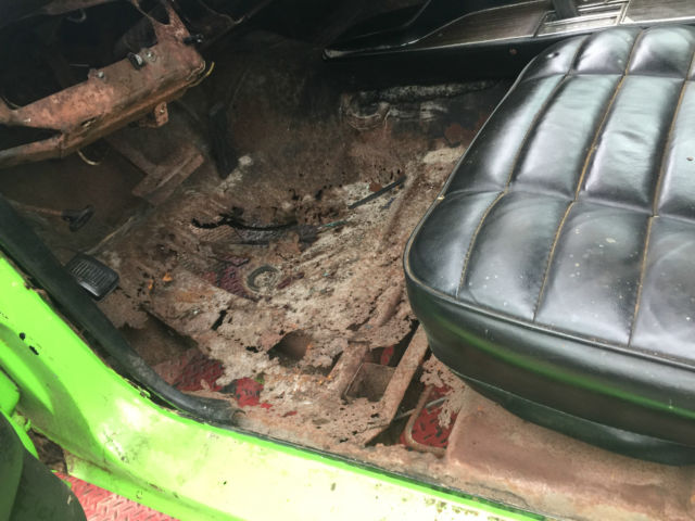 1973 Green Dodge Challenger Coupe