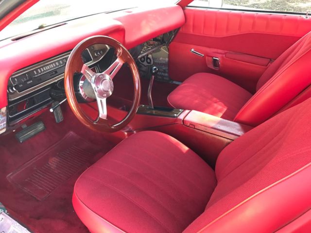 1973 Red Dodge Charger Coupe