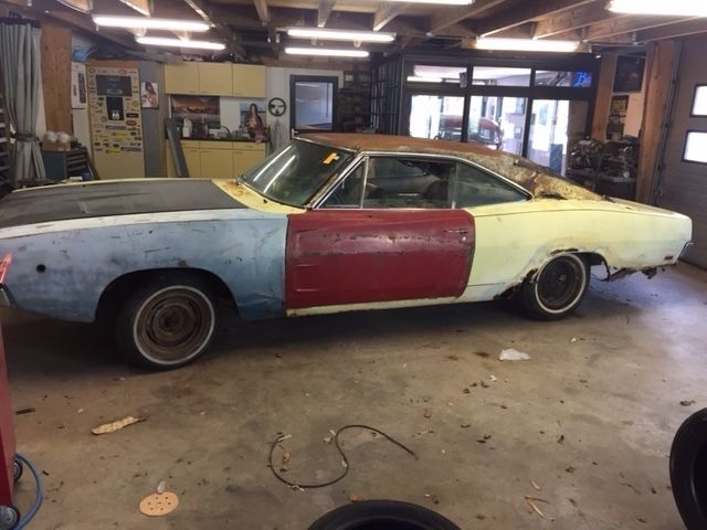 1969 yellow Dodge Charger Coupe